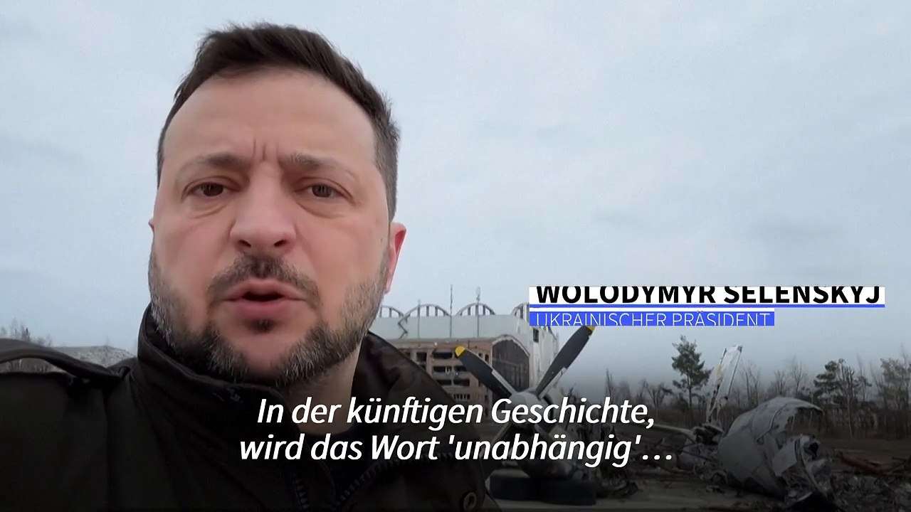 Selenskyj: 'Wir werden siegen'