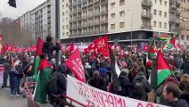 Milano, manifestazione pro Palestina il concentramento in piazza Loreto