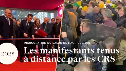 Sous les huées, Emmanuel Macron inaugure le Salon de l'Agriculture