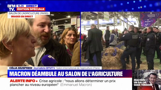 Cette année c'est vraiment une honte : les visiteurs bloqués dans une partie du Salon de l'agriculture
