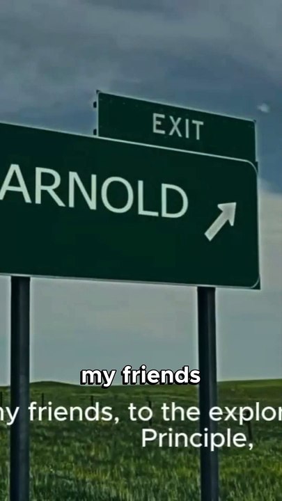 Welcome to the Arnold Principle