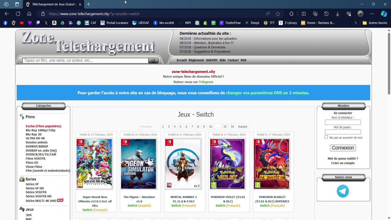 Comment télécharger des FILMS, SERIES et JEUX GRATUITEMENT