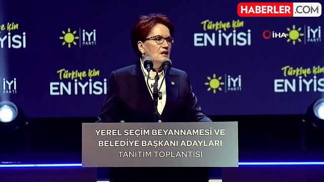 İYİ Parti'nin 31 Mart 2024 Yerel Seçim Beyannamesi ve Belediye Başkanı Adayları Tanıtım Toplantısı Gerçekleştirildi