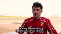 Ferrari - Leclerc et Sainz très excités pour la nouvelle saison