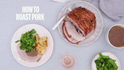 Perfect Roast Pork Recipe 🍽️ | Crispy Crackling & Juicy Meat