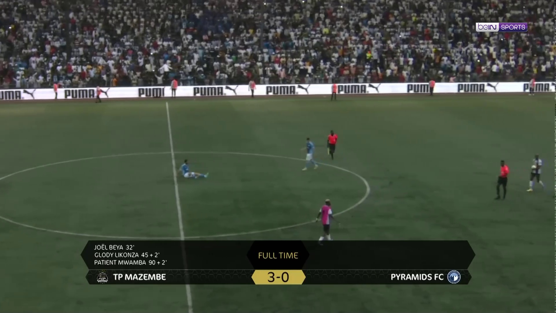 AR HL CAFCL MAZEMBE vs PYRAMIDS 240224