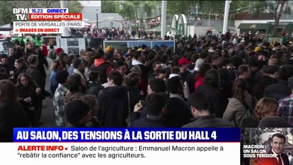 Un nouveau face-à-face entre les forces de l'ordre et les agriculteurs à l'extérieur du Salon de l'agriculture