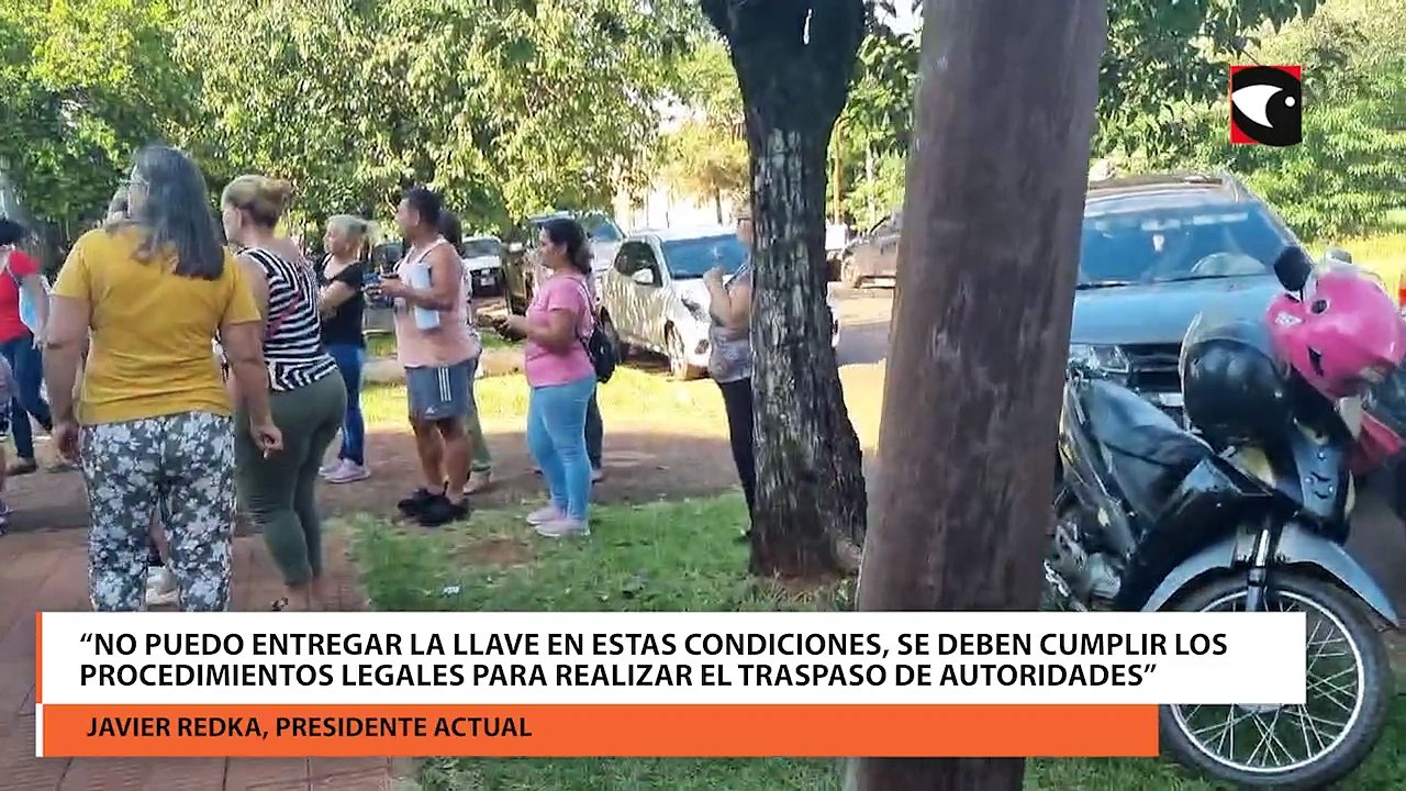 Manifestación en la Cooperativa de Agua de Candelaria: “se deben cumplir los procedimientos legales para realizar el traspaso de autoridades”, indicó el presidente actual