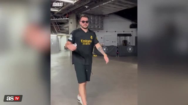 La ‘treta’ de Doncic, de Nike, para poder lucir la camiseta del Madrid de Adidas sin represalias