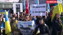 Ukrayna - Rusya Savaşının 2'nci yıl dönümünde Ankara'da Rusya'ya protesto