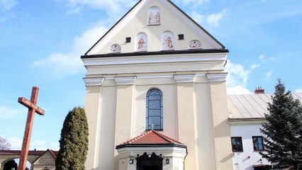 Biecz - remont kościoła Franciszkanow