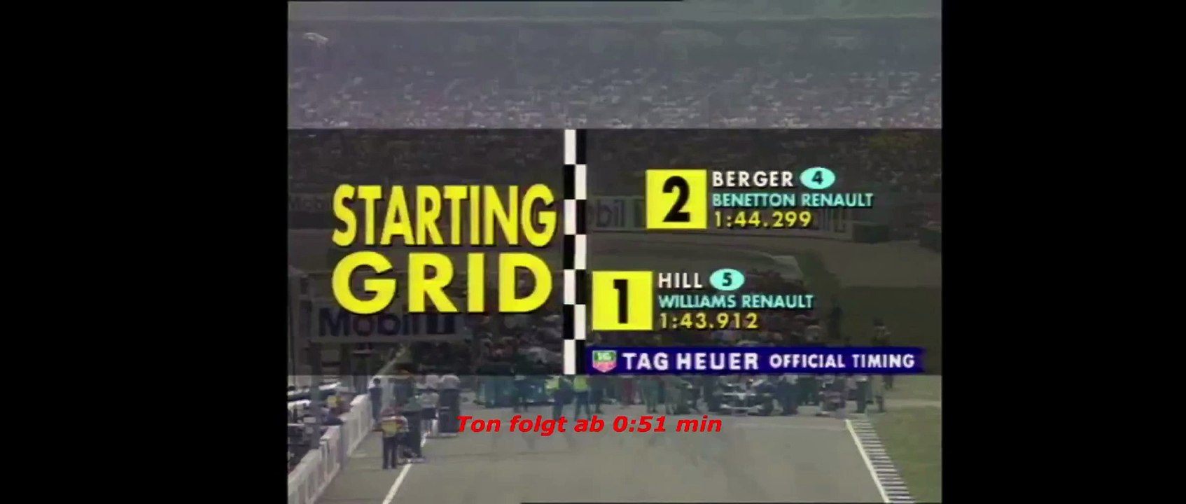 F1 1996 Best of 11. GP von Deutschland