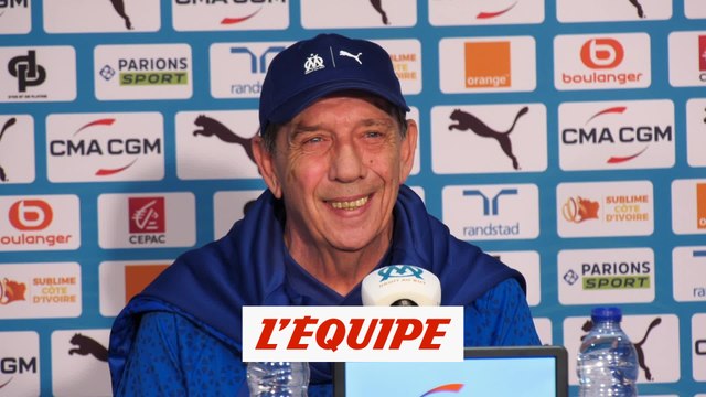 Jean-Louis Gasset : « Ne pas regarder le classement » - Foot - L1 - OM