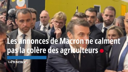 Les annonces de Macron ne calment pas la colère des agriculteurs