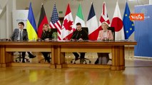 Il G7 Italy inaugurato a Kiev, ecco le immagini della riunione presieduta da Meloni