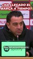 XAVI cree que aún hay tiempo para ganar la LIGA y la CHAMPIONS