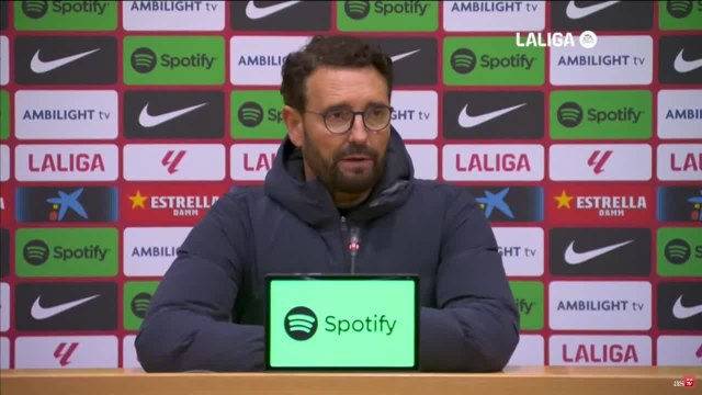 Rueda de prensa de Bordalás tras el FC Barcelona 4 - Getafe 0