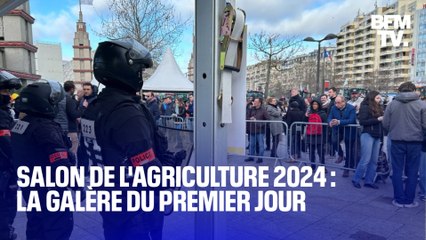 Ouverture tardive, hall inaccessible... Pour entrer dans le Salon de l'agriculture, il a fallu faire preuve de beaucoup de patience