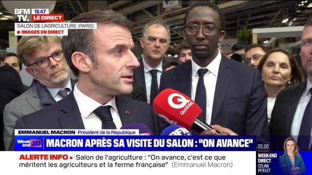 Agriculture: ce que propose le Rassemblement national est un projet d'appauvrissement du pays , affirme Emmanuel Macron