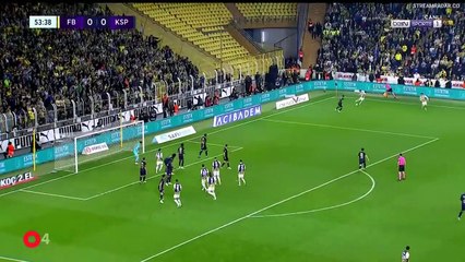 Fenerbahçe - Kasımpaşa (2.devre)