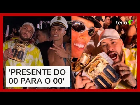 Neymar ganha cordão de R$ 2 milhões de influenciador investigado pela PF