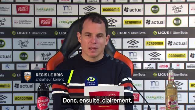 Lorient - Le Bris : “On doit bien capitaliser sur ce match”