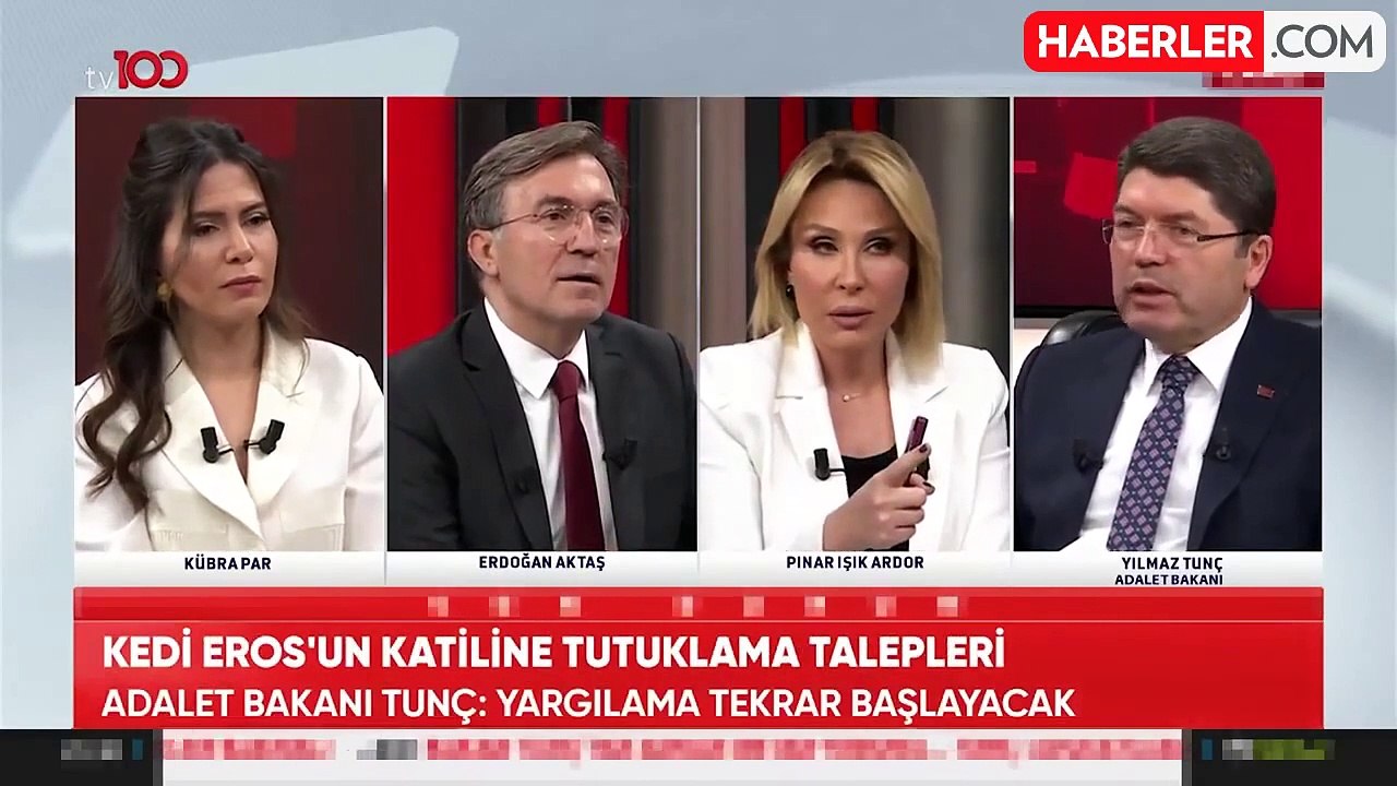 Adalet Bakanı Tunç'tan "Eros" davası açıklaması: Cumhurbaşkanımız beni arayıp 'Nasıl olur böyle bir şey?' dedi
