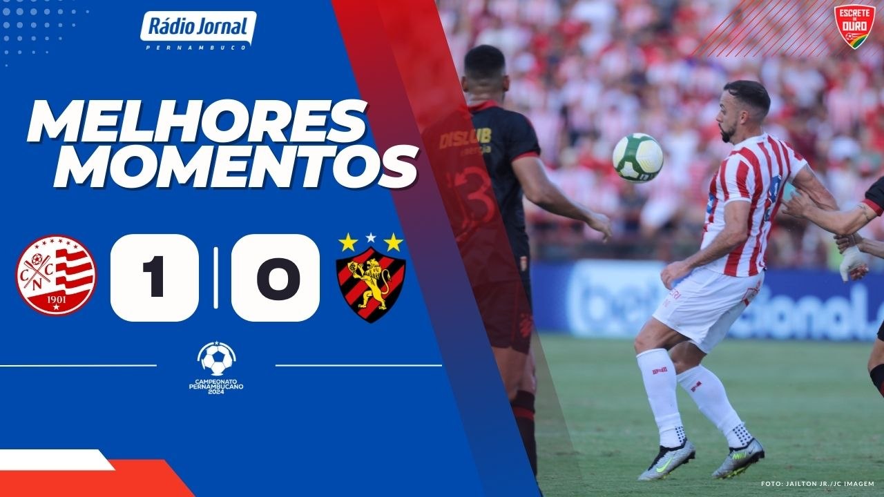 Náutico 1x0 Sport - Melhores Momentos - Campeonato Pernambucano - 24/02/2024