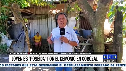 Hondureña estaría poseída por un demonio en Corozal, Atlántida