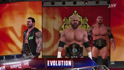 EVOLUTION ENTRANCE WWE 2K19