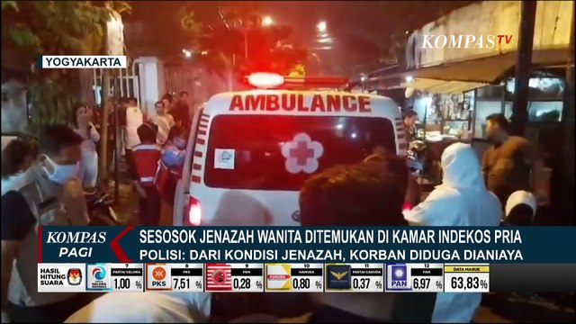 Heboh! Jenazah Wanita Ditemukan Dalam Kamar Indekos Pria di Yogyakarta