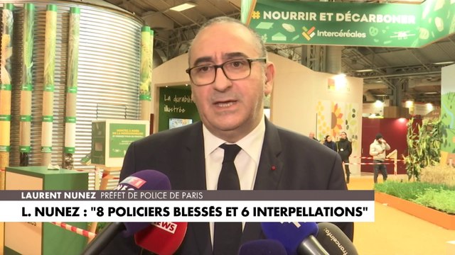 Salon de l’agriculture 2024 : Laurent Nuñez annonce 6 interpellations et 8 blessés parmi les forces de l’ordre