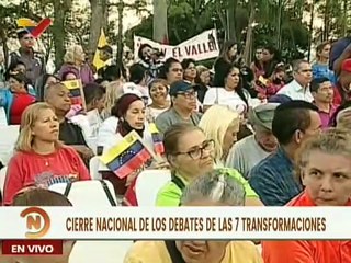 Caracas | Más de 60 mil personas han participado en los debates de las 7T rumbo al 2030