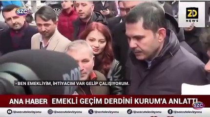 Emekli yurttaştan Murat Kurum'a: Sizi 20 sene savundum ama artık yüzüm yok