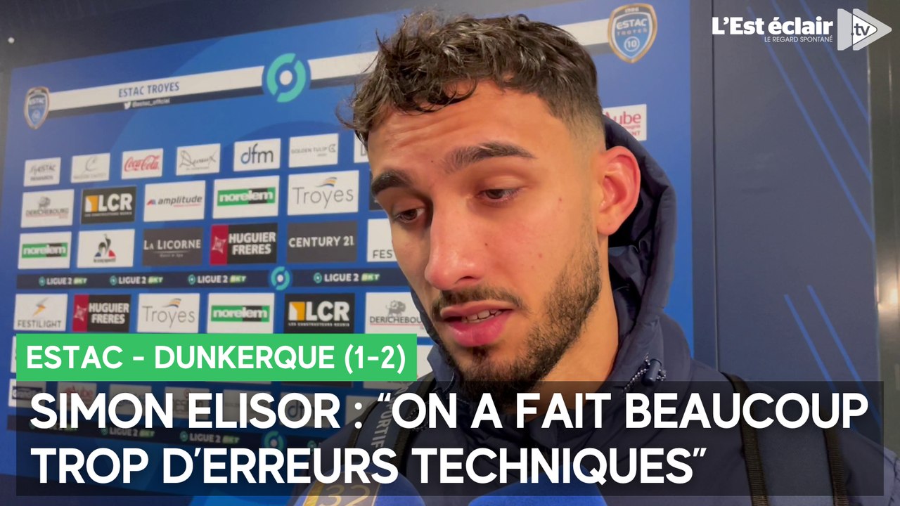 Les réactions de Simon Elisor et Renaud Ripart après Estac - Dunkerque (1-2)