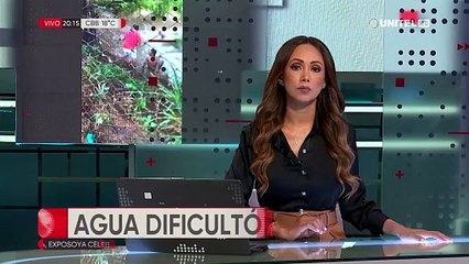 Rescatan a un niño que era arrastrado por el agua en un canal de drenaje en Santa Cruz