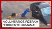 Mulher e criança são arrastadas por enxurrada durante resgate em Campinas (SP)