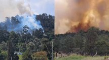 Alerta por incendios forestales en Cundinamarca: hay siete conflagraciones activas