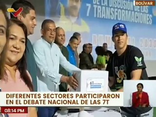 Más de 2 mil 300 asambleas de las 7 Transformaciones se realizaron en  el estado Bolívar