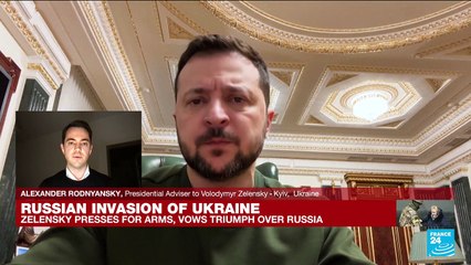 Ukraine will do 'utmost, together with the whole civilized world, to restore' official 1991 borders