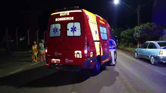 Motociclista sofre fraturas ao colidir contra EcoSport na Rua da Lapa