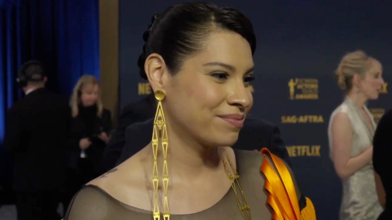 Cara Jade Myers Shares Why She Almost Quit Acting in 2020 at the SAG Awards | THR Video