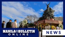 Wreath-laying ceremony for the 38th Anniversary of the EDSA People Power Revolution