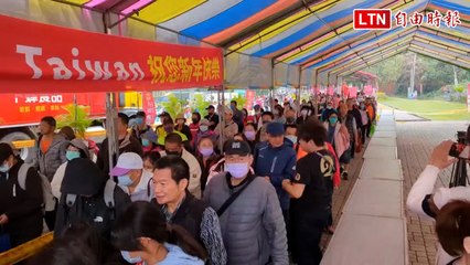 南投紫南宮丁酒「呷平安」 豪發6萬多份人氣爆棚