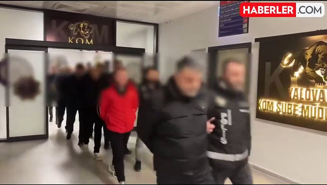 4 ilde eş zamanlı operasyon! "Çakar" isimli organize suç örgütü çökertildi, elebaşları dahil 8 kişi yakalandı