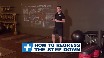How to regress the Step Down _ Tim Keeley _ Physio REHAB