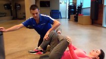 Hip mobility and glute stretching when have a back injury _ Feat. Tim Keeley _ No.76 _ Physio REHAB