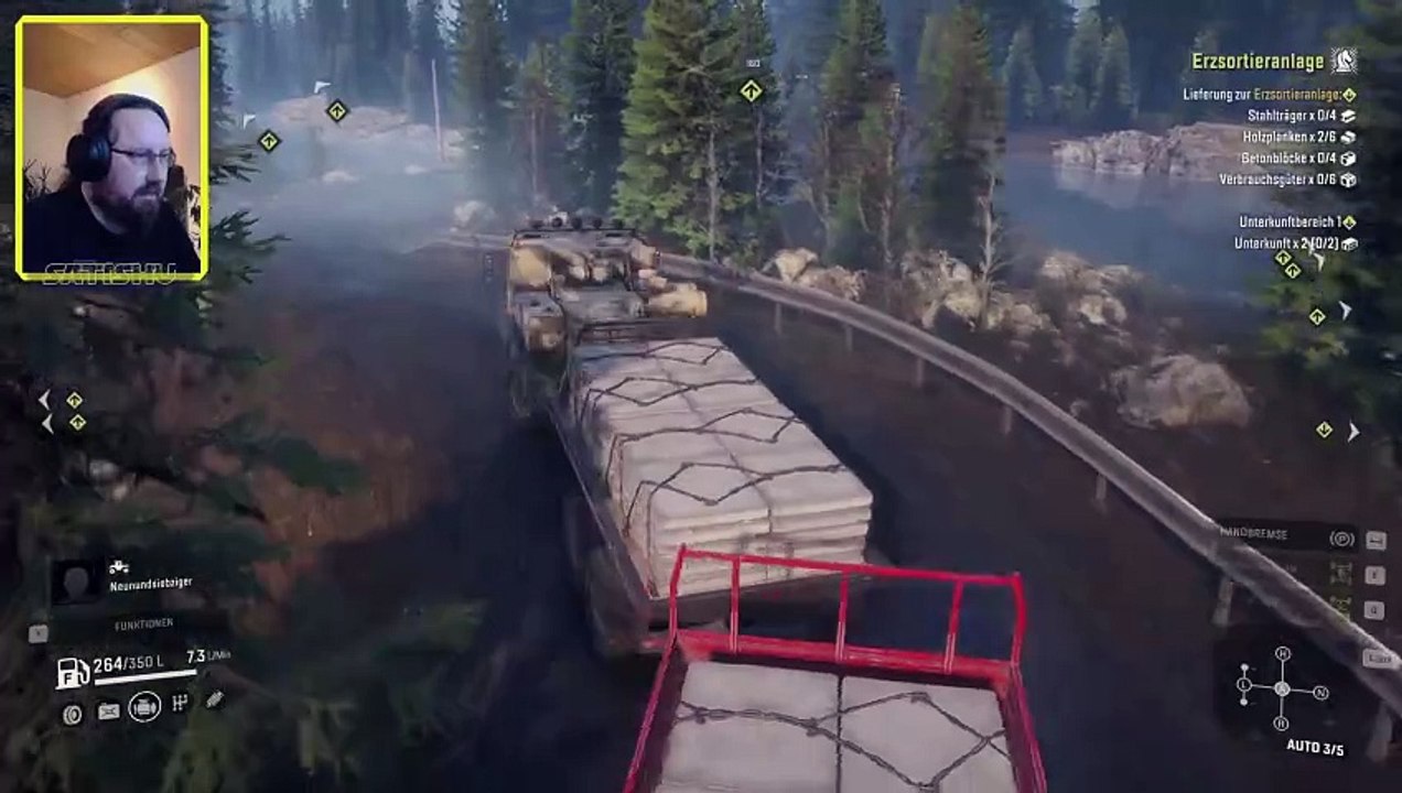 Container und Sprache wieder gefunden. SnowRunner #292