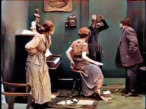 The Musical Neighbor (1915) | Colorized Movie | Public Domain Movies