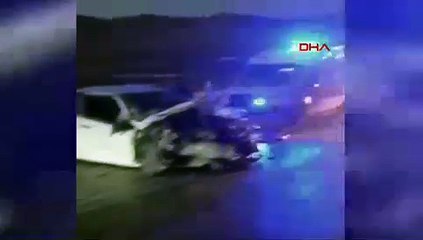 Ankara'da korkunç kaza! Anne-baba öldü kızları yaralı